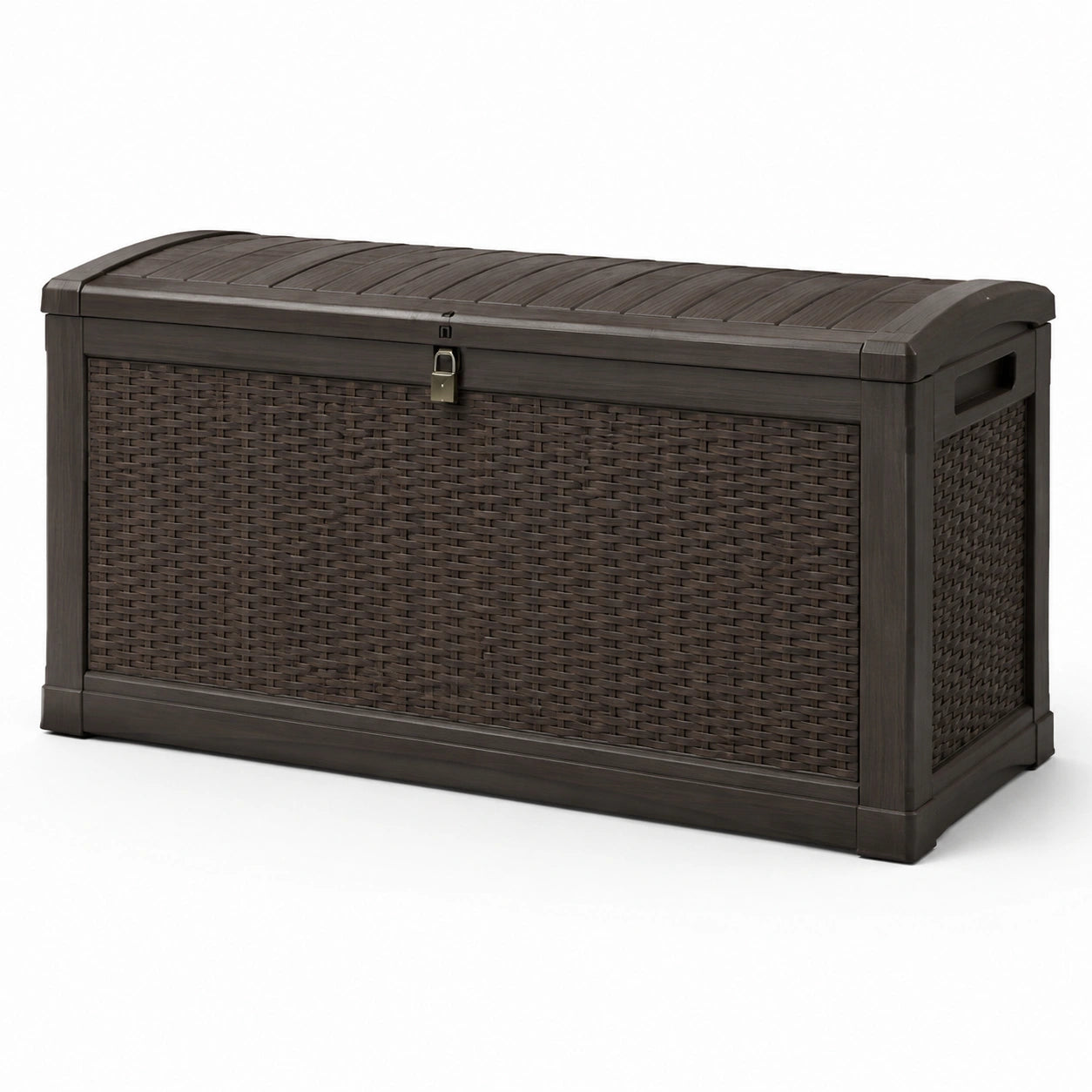Kunststoff Aufbewahrungsbox 120x50x60 cm Braun