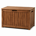 Gartenbox aus Akazienholz 120 cm Braun